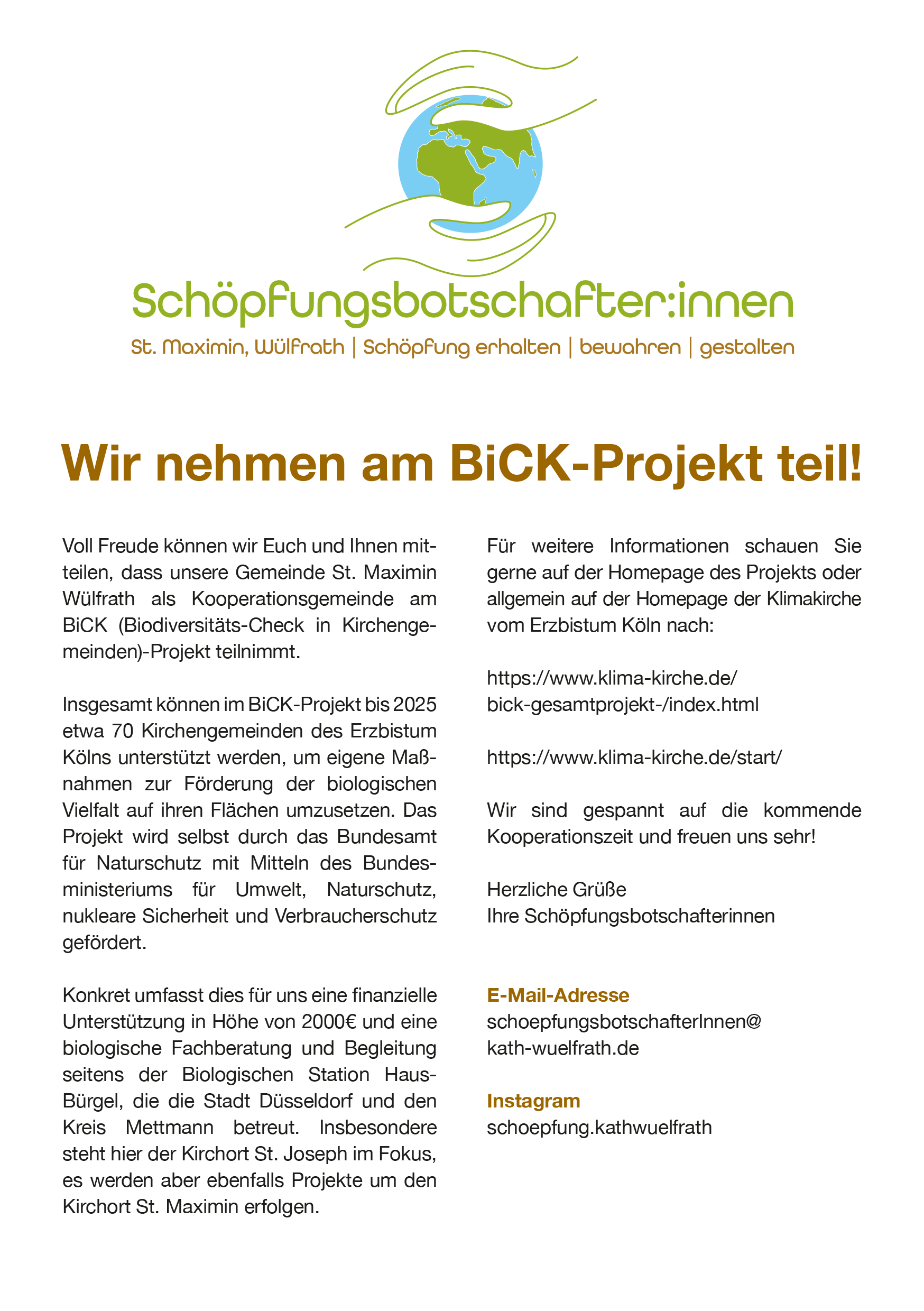 BiCK Projekt